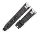 IWC IWC 純正 アクアタイマー用 ラバーバンド ブラック ラバー 腕時計パーツ 替え 部品 交換 予備 パーツ ベルト ストラップ 22mm ブラック 黒
