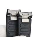 IWC IWC 純正 アクアタイマー用 ラバーバンド ブラック ラバー 腕時計パーツ 替え 部品 交換 予備 パーツ ベルト ストラップ 22mm ブラック 黒