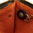 ルイヴィトン LOUIS VUITTON ポシェット クレ N62656 ダミエエベヌ ダミエキャンバス コインケース ゴールド金具 カードケース 小銭入れ 茶 キーチェーン付き