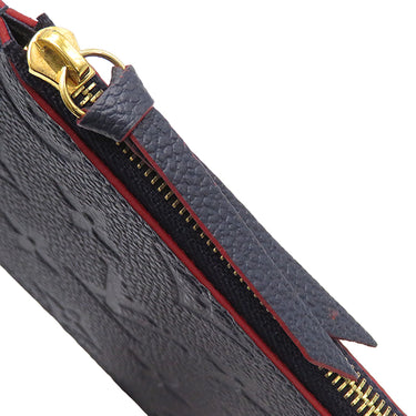 ルイヴィトン LOUIS VUITTON ポシェット フェリシー M64099 マリーヌ ルージュ モノグラムアンプラント チェーンウォレット ゴールド金具 紺 赤 チェーンショルダー