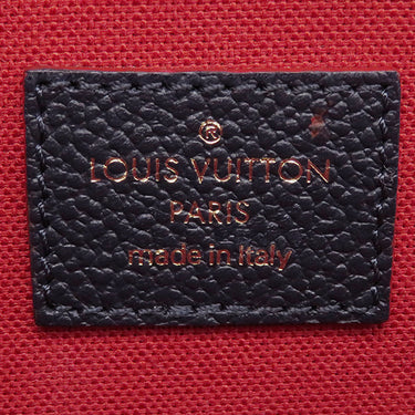 ルイヴィトン LOUIS VUITTON ポシェット フェリシー M64099 マリーヌ ルージュ モノグラムアンプラント チェーンウォレット ゴールド金具 紺 赤 チェーンショルダー