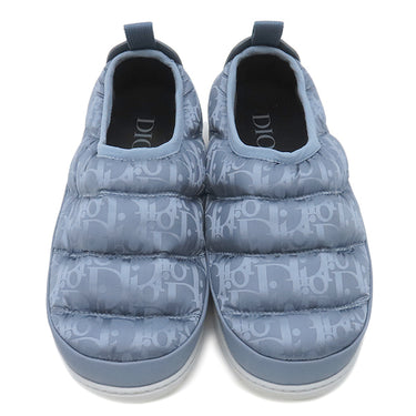 クリスチャン・ディオール Christian Dior スノー スリッパ 3SA089ZHN ブルー ナイロン ラバー #39 靴 オブリーク トロッター スニーカー 青
