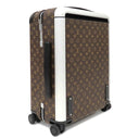 ルイヴィトン LOUIS VUITTON スーツケース ホライゾン 55 M20294 モノグラム×ブラック モノグラムマカサー キャリーバッグ シルバー金具 茶 黒 スーツケース TSAロック 4輪
