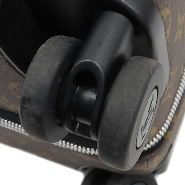 ルイヴィトン LOUIS VUITTON スーツケース ホライゾン 55 M20294 モノグラム×ブラック モノグラムマカサー キャリーバッグ シルバー金具 茶 黒 スーツケース TSAロック 4輪