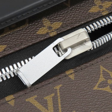 ルイヴィトン LOUIS VUITTON スーツケース ホライゾン 55 M20294 モノグラム×ブラック モノグラムマカサー キャリーバッグ シルバー金具 茶 黒 スーツケース TSAロック 4輪