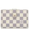 ルイヴィトン LOUIS VUITTON ポルトモネ ビエ ヴィエノワ N61676 ダミエアズール ダミエアズールキャンバス 二つ折り財布 ゴールド金具 がま口