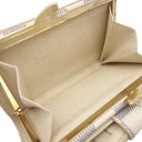 ルイヴィトン LOUIS VUITTON ポルトモネ ビエ ヴィエノワ N61676 ダミエアズール ダミエアズールキャンバス 二つ折り財布 ゴールド金具 がま口