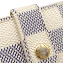 ルイヴィトン LOUIS VUITTON ポルトモネ ビエ ヴィエノワ N61676 ダミエアズール ダミエアズールキャンバス 二つ折り財布 ゴールド金具 がま口