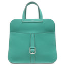 エルメス HERMES アルザン 31 ヴェールヴェローヌ トリヨンクレマンス 2WAYバッグ シルバー金具 エメラルドグリーン