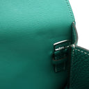 エルメス HERMES アルザン 31 ヴェールヴェローヌ トリヨンクレマンス 2WAYバッグ シルバー金具 エメラルドグリーン