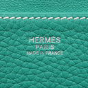 エルメス HERMES アルザン 31 ヴェールヴェローヌ トリヨンクレマンス 2WAYバッグ シルバー金具 エメラルドグリーン