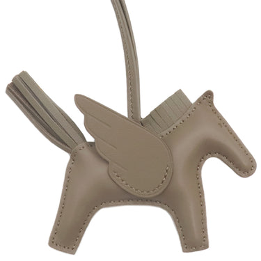 エルメス HERMES ロデオPM ペガサス エトゥープ アニョーミロ バッグチャーム グレージュ 単色 ソーエトゥープ