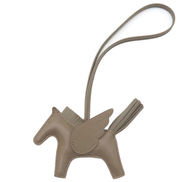 エルメス HERMES ロデオPM ペガサス エトゥープ アニョーミロ バッグチャーム グレージュ 単色 ソーエトゥープ