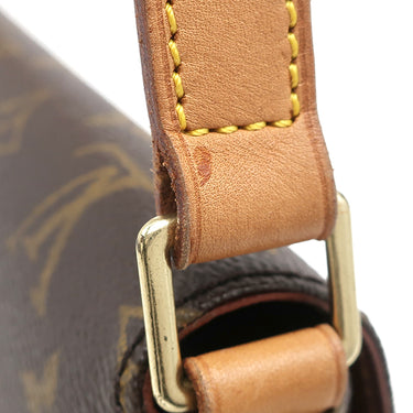 ルイヴィトン LOUIS VUITTON ミュゼットタンゴ ショート M51257 モノグラム モノグラムキャンバス ショルダーバッグ ゴールド金具 茶