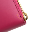 サンローラン SAINT LAURENT LIGNE Y 314991 ピンク レザー 長財布 ゴールド金具 Yライン ラウンドファスナー