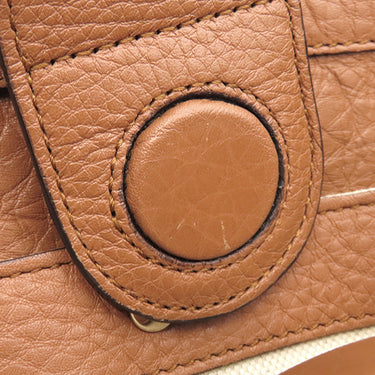 グッチ GUCCI バンブーショッパー 336032 ブラウン レザー 2WAYバッグ ゴールド金具 ハンドバッグ ショルダーバッグ