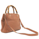 グッチ GUCCI バンブーショッパー 336032 ブラウン レザー 2WAYバッグ ゴールド金具 ハンドバッグ ショルダーバッグ