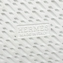 エルメス HERMES クライム 211101Z ホワイト レザー #36 スニーカー 黒 白 ハイカット