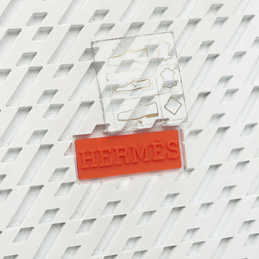 エルメス HERMES デイ H212901Z ホワイト レザー #41 スニーカー 白 ローカット ケリーバックル