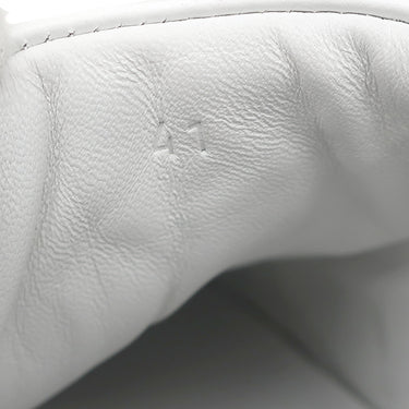 エルメス HERMES デイ H212901Z ホワイト レザー #41 スニーカー 白 ローカット ケリーバックル