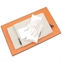 エルメス HERMES デイ H212901Z ホワイト レザー #41 スニーカー 白 ローカット ケリーバックル