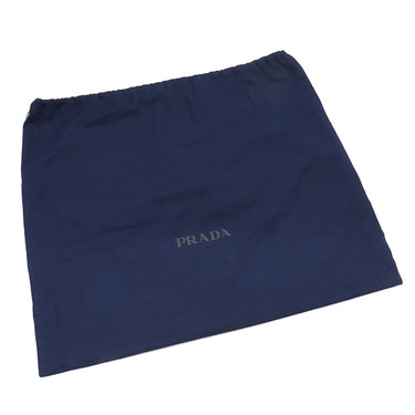 プラダ PRADA Re-Nylon バケットハット 2HC137 NERO×アクア ナイロン 14038 ハット 黒 三角ロゴプレート 帽子