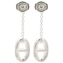 エルメス HERMES ファランドール MM シルバー シルバー925 ピアス シェーヌダンクル AG925