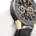 腕時計 タグホイヤー TAG Heuer カレラ ホイヤー02 クロノグラフ CBG2A50.FC6450 自動巻き メンズ K18RG×SS デイト スモセコ スケルトン
