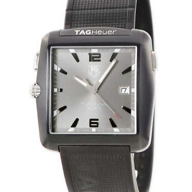 腕時計 タグホイヤー TAG Heuer プロフェッショナル スポーツ WAE1113.FT6004 クオーツ メンズ デイト グレー スクエア