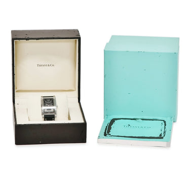 腕時計 ティファニー Tiffany & Co グランド オートマティック Z0031.68.10A10A70A 自動巻き メンズ ブラック デイト 角型