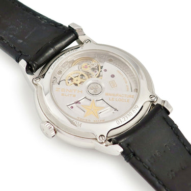 腕時計 ゼニス ZENITH エリート レディ クラシック 33mm 03.2330.679/11.C714 自動巻き レディース シルバー ローマン シンプル