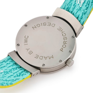 腕時計 IWC IWC ポルシェデザイン チタニウム オートマティック IW352002 自動巻き メンズ レディース デイト ホワイト