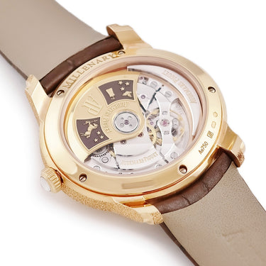 腕時計 オーデマピゲ AUDEMARS PIGUET ミレネリー フロステッドゴールド フィロソフィーク 77266OR.GG.A823CR.01 自動巻き レディース K18PG