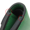 ルイヴィトン LOUIS VUITTON ポルトフォイユ スレンダー M25849 モノグラムエクリプス×グリーン レザー モノグラムエクリプスキャンバス 二つ折り財布 黒 グレー 緑 札入れ