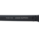 ルイヴィトン LOUIS VUITTON サングラス LVワイメア 142□00 Z1333E ブラック プラスチック サングラス シルバー金具 モノグラム ラウンドシェイプ