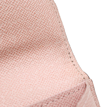 ルイヴィトン LOUIS VUITTON ポルトモネ ロザリ N64423 ローズバレリーヌ ダミエキャンバス コインケース ゴールド金具 カードケース 茶 ピンク