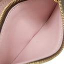 ルイヴィトン LOUIS VUITTON ポルトモネ ロザリ N64423 ローズバレリーヌ ダミエキャンバス コインケース ゴールド金具 カードケース 茶 ピンク