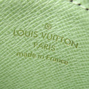 ルイヴィトン LOUIS VUITTON ポルトカルト ロミー M82939 モノグラム×グリーン モノグラムキャンバス カードケース ゴールド金具 茶 緑 フラグメントケース
