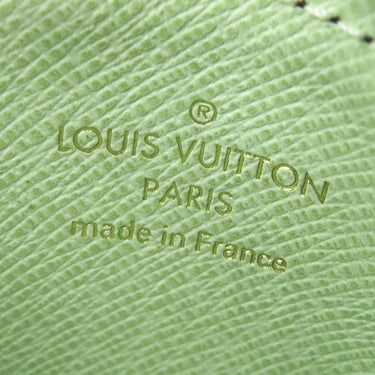 ルイヴィトン LOUIS VUITTON ポルトカルト ロミー M82939 モノグラム×グリーン モノグラムキャンバス カードケース ゴールド金具 茶 緑 フラグメントケース