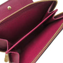ルイヴィトン LOUIS VUITTON ポルトフォイユ ルー M82377 フューシャ モノグラムキャンバス 二つ折り財布 ゴールド金具 ミニ財布 ピンク