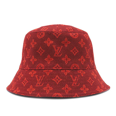 ルイヴィトン LOUIS VUITTON シャポー モノグラム レコード M7011M ネイビー ウール 14038 ハット 紺 帽子 バケットハット