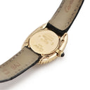 腕時計 カルティエ Cartier ベニュワール SM GGC98000 クオーツ レディース K18YG無垢 ダイヤ オーバル ヴィンテージ 青針