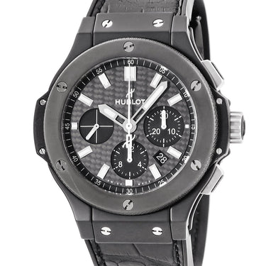 腕時計 ウブロ HUBLOT ビッグバン エボリューション ブラックマジック 301.CI.1770.GR 自動巻き メンズ クロノグラフ デイト