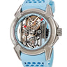 腕時計 ジェイコブ JACOB&CO エピック X スケルトン EX110.20.AA.AJ.A 手巻き メンズ チタニウム スカイブルー