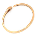 ブルガリ BVLGARI セルペンティ セドゥットーリ 356204 ピンクゴールド K18PG サファイア ダイヤモンド マラカイト 14039 ブレスレット 18K PG バングル サファイア ダイヤ マラカイト