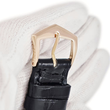 腕時計 パテックフィリップ PATEK PHILIPPE カラトラバ 5107R-001 手巻き メンズ メーカーOH済 K18RG無垢 アイボリー バー デイト