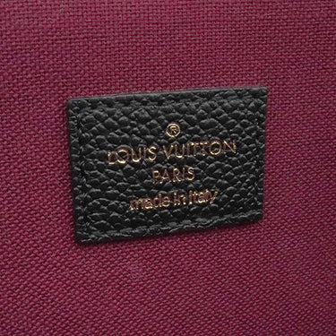 ルイヴィトン LOUIS VUITTON ポシェット フェリシー M80482 ブラック×ベージュ モノグラムアンプラント チェーンウォレット ゴールド金具 黒 ショルダーバッグ