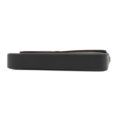 ルイヴィトン LOUIS VUITTON ポシェット フェリシー M80482 ブラック×ベージュ モノグラムアンプラント チェーンウォレット ゴールド金具 黒 ショルダーバッグ