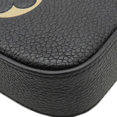 ルイヴィトン LOUIS VUITTON ポシェット フェリシー M80482 ブラック×ベージュ モノグラムアンプラント チェーンウォレット ゴールド金具 黒 ショルダーバッグ