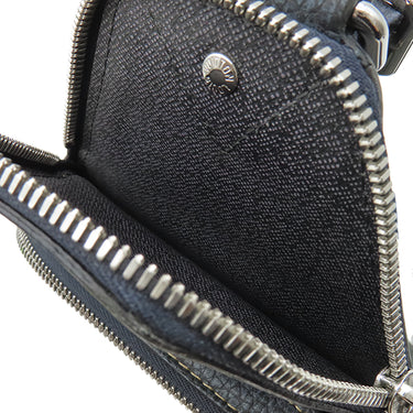 ルイヴィトン LOUIS VUITTON アヴェニュー スリングバッグ M46344 ブラック×グリーン×ネイビー レザー モノグラムレコードキャンバス ボディバッグ シルバー金具 黒 緑 紺 LVフォールコレクション